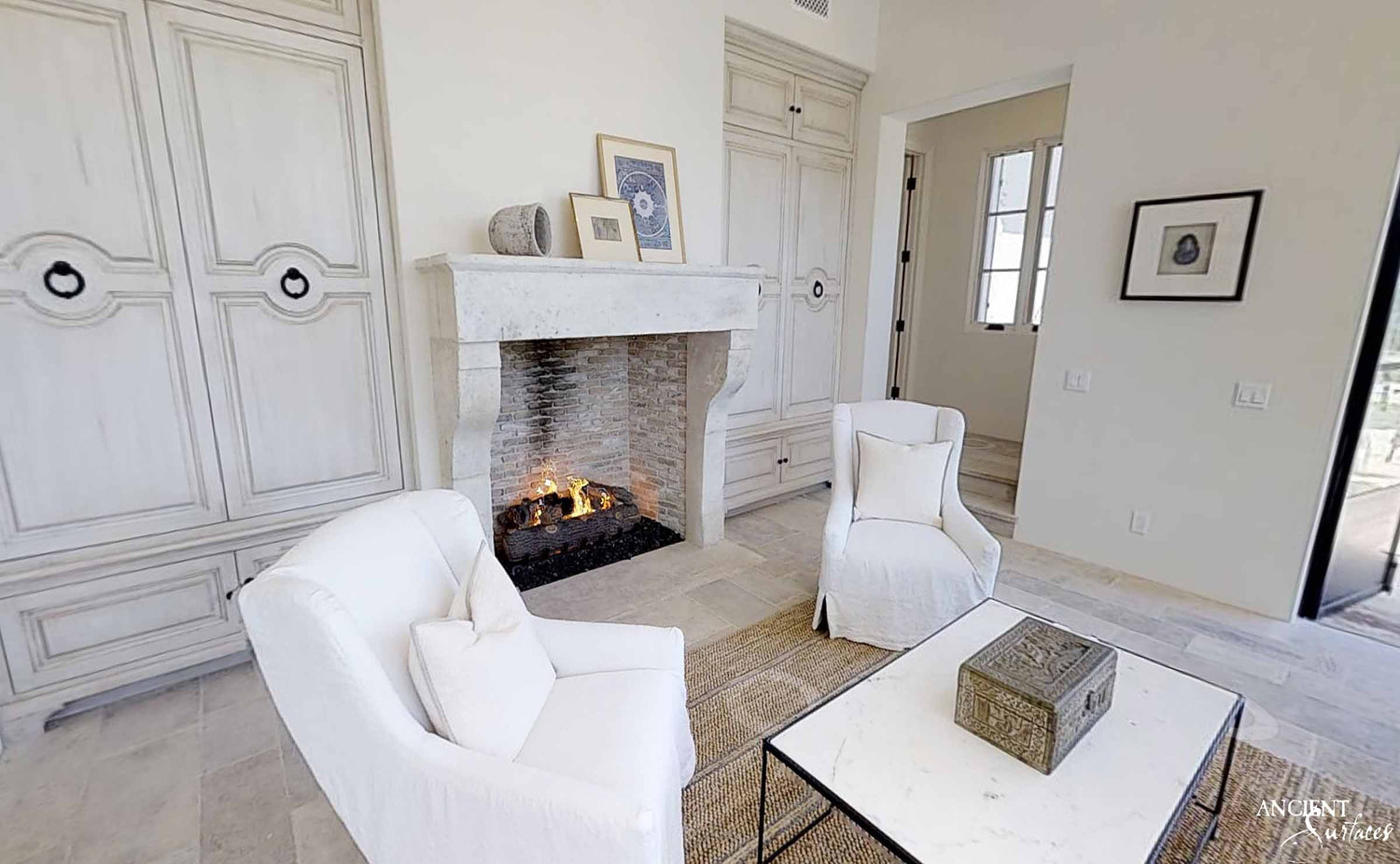 Limestone-Fireplace-Reclaimed-Stone-Mantles-Ancient-Surfaces-Vintage-Cheminee-Elegant-Home-Decor-Ideas-