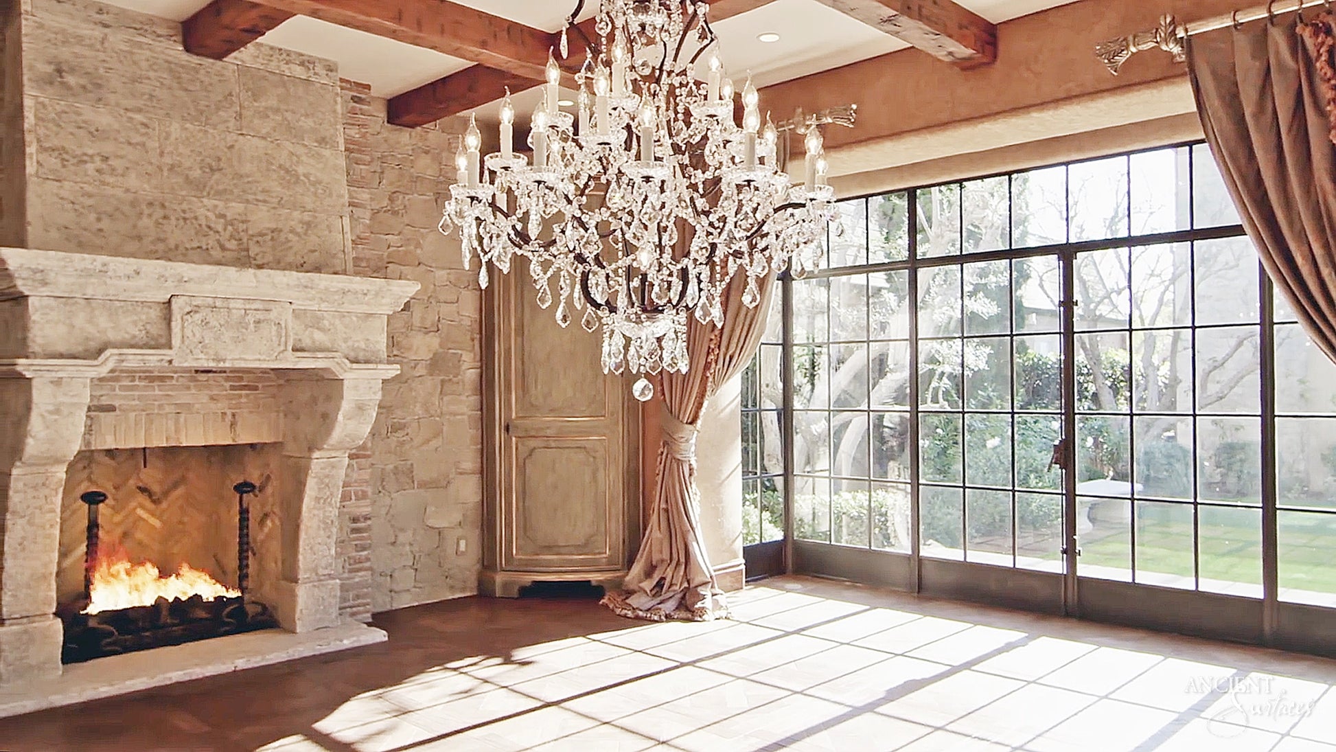 Limestone-Fireplace-Reclaimed-Stone-Mantles-Ancient-Surfaces-Vintage-Cheminee-Elegant-Home-Decor-Ideas-