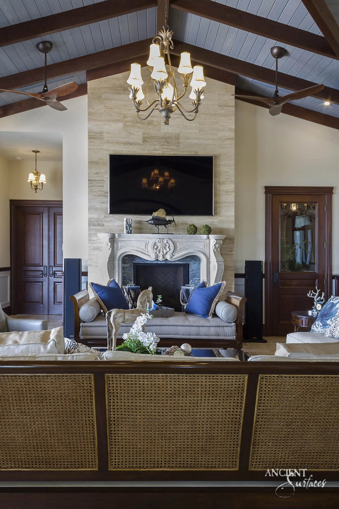 Limestone-Fireplace-Reclaimed-Stone-Mantles-Ancient-Surfaces-Vintage-Cheminee-Elegant-Home-Decor-Ideas-