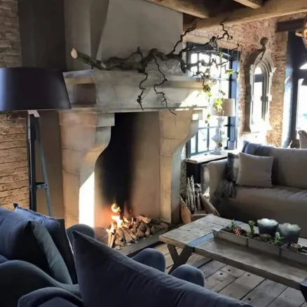 Limestone-Fireplace-Reclaimed-Stone-Mantles-Ancient-Surfaces-Vintage-Cheminee-Elegant-Home-Decor-Ideas-