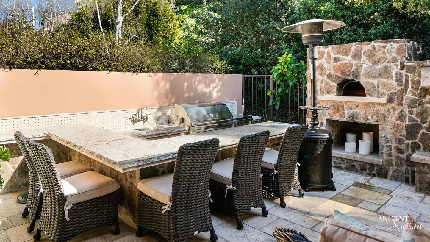   Limestone-Fireplace-Reclaimed-Stone-Mantles-Ancient-Surfaces-Vintage-Cheminee-Elegant-Home-Decor-Ideas-