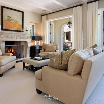      Limestone-Fireplace-Reclaimed-Stone-Mantles-Ancient-Surfaces-Vintage-Cheminee-Elegant-Home-Decor-Ideas-