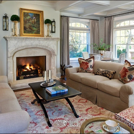      Limestone-Fireplace-Reclaimed-Stone-Mantles-Ancient-Surfaces-Vintage-Cheminee-Elegant-Home-Decor-Ideas-