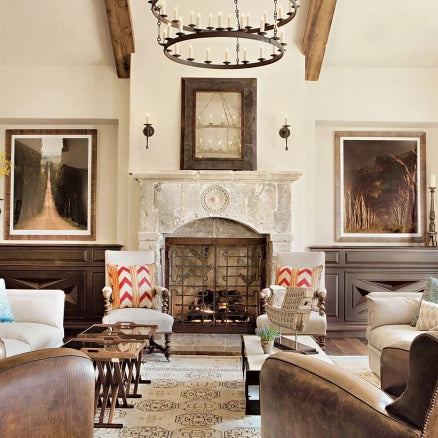 Limestone-Fireplace-Reclaimed-Stone-Mantles-Ancient-Surfaces-Vintage-Cheminee-Elegant-Home-Decor-Ideas-